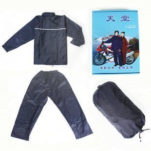 Free Shipping 1pcs/lot Double Layer Electric motorcycle Raincoat Poncho Rain Suit set, Fashion Waterproof Men/Women Raincoat