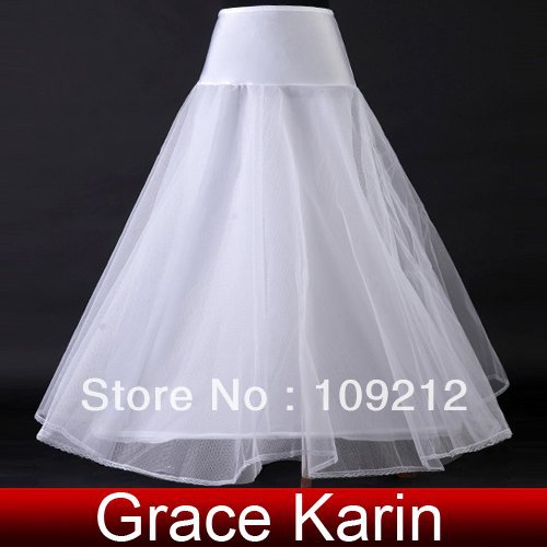 Free Shipping 1pcs/lot K A-line Wedding Bridal Gown Dress Petticoats Underskirt Crinoline CL2708