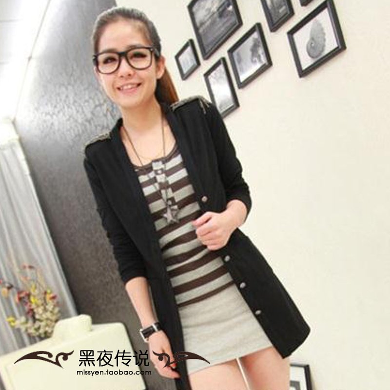 Free shipping 1pcs/lot  thin long sleeve ladies'  clothes  for autumn and spring