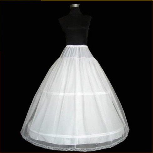 free shipping 2-HOOP petticoat BRIDAL WEDDING GOWN PETTICOAT wholesale/retail