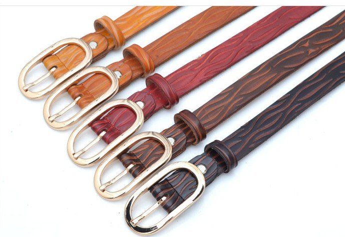 Free shipping,20% 2012 discount  wholesale women /men genuine leather belts,more colors cow leather skinny belts