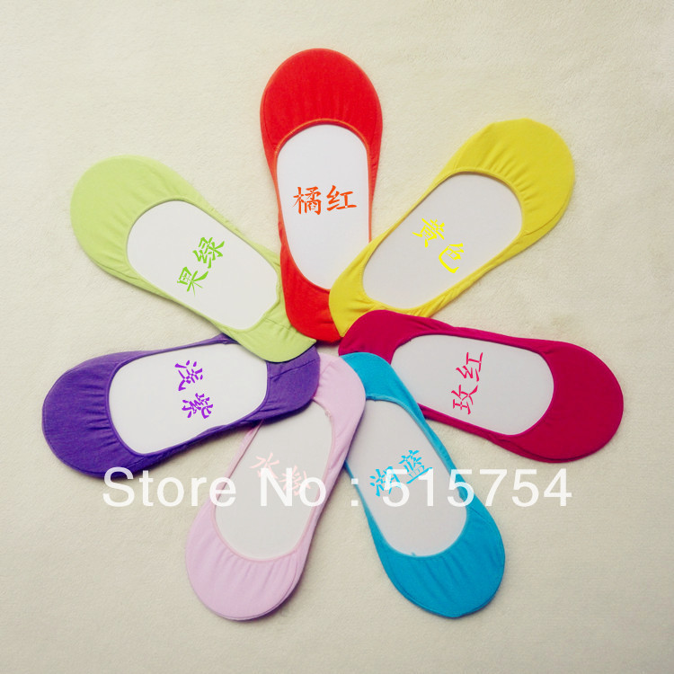 Free shipping 20 pairs/lot Fashion sock slippers for lady cheap for sale