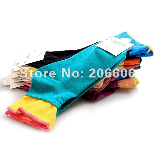 Free shipping 20 pcs/lot 2012 new candy color cotton short socks for women cute ankle socks