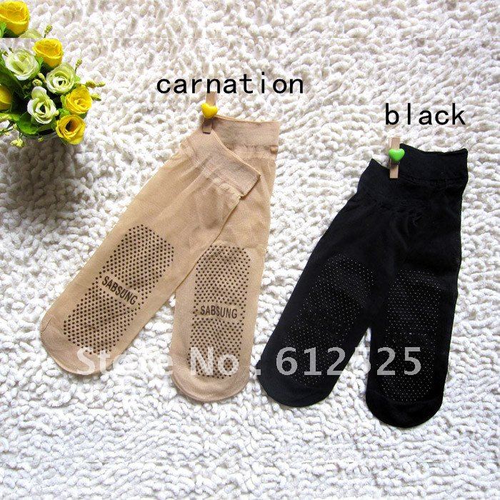 Free shipping (20 pieces/lot) Prevent slippery wear-resisting female short filar socks