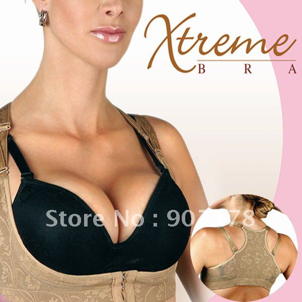 Free Shipping 200pcs/lot Chic Shaper EXtreme Bra As Seen On TV Push Up Bra Breast Enhancer Color Box Packaging