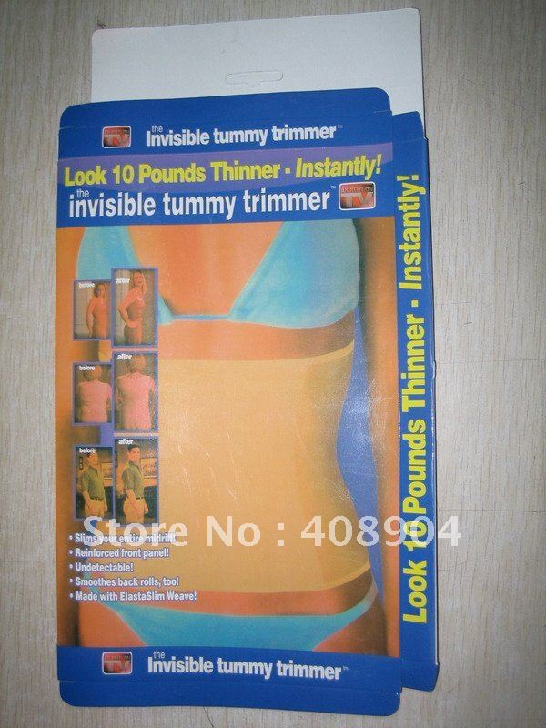 Free Shipping 200pcs/lot Invisible Tummy Trimmer Slimming Belt Body Trimmer Waist Slender Belt