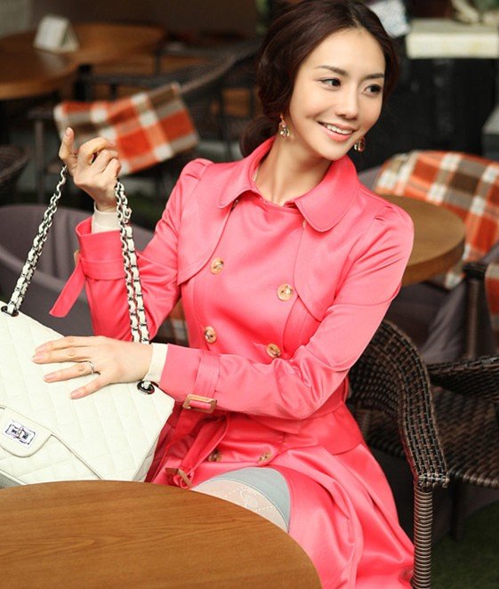 Free Shipping 2011 New Autumn Women's Long Sleeve Wind Coat Sexy Lady Coat Outerwear 4241