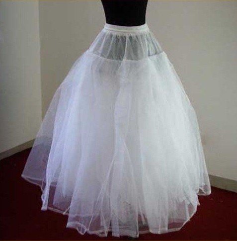 Free shipping 2011 new Extra hoopless bridal underskirt,wedding petticoat,A-line Crinoline,without Hoop,adjustable
