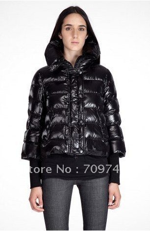 Free shipping - 2011 New style Tulsa women's down jacket,winter coat, down jacket, winter vest, black