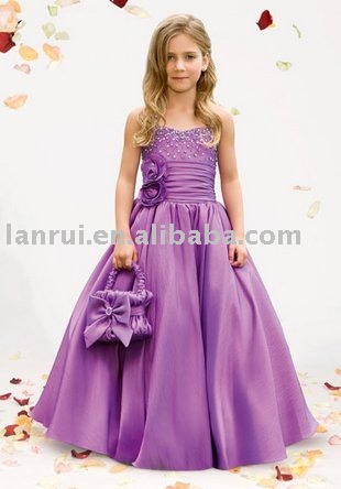 free shipping 2011 popular flower girl dresses