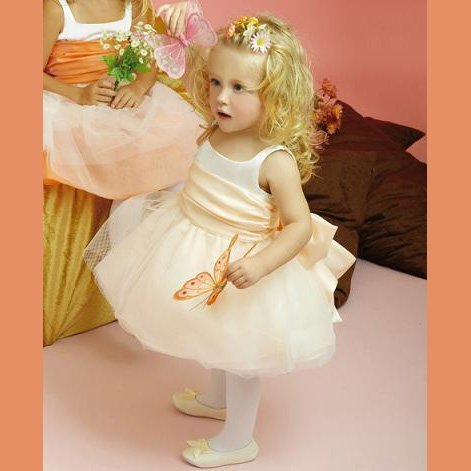 free shipping 2011 wholesale party flower girl dress LR-C054