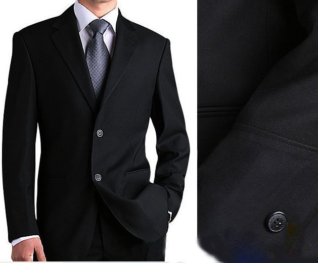 free shipping 2012 2-breasted 100% Brand New men's suits, dress suit, Top Quantity-khk