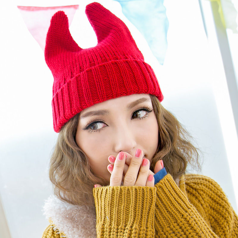 free shipping 2012 autumn and winter fashion all-match net colored knitted hat