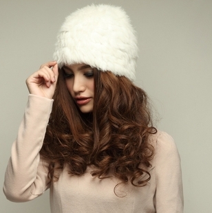 Free Shipping 2012 autumn and winter macrotrichia rex rabbit hair millinery yarn fur hat