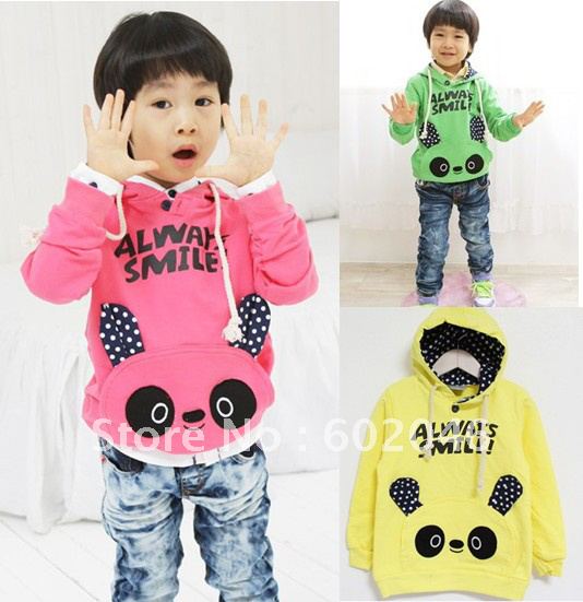 Free shipping 2012 autumn and winter thickening velvet child sweatshirt cartoon baby outerwear 1 - 5 years old