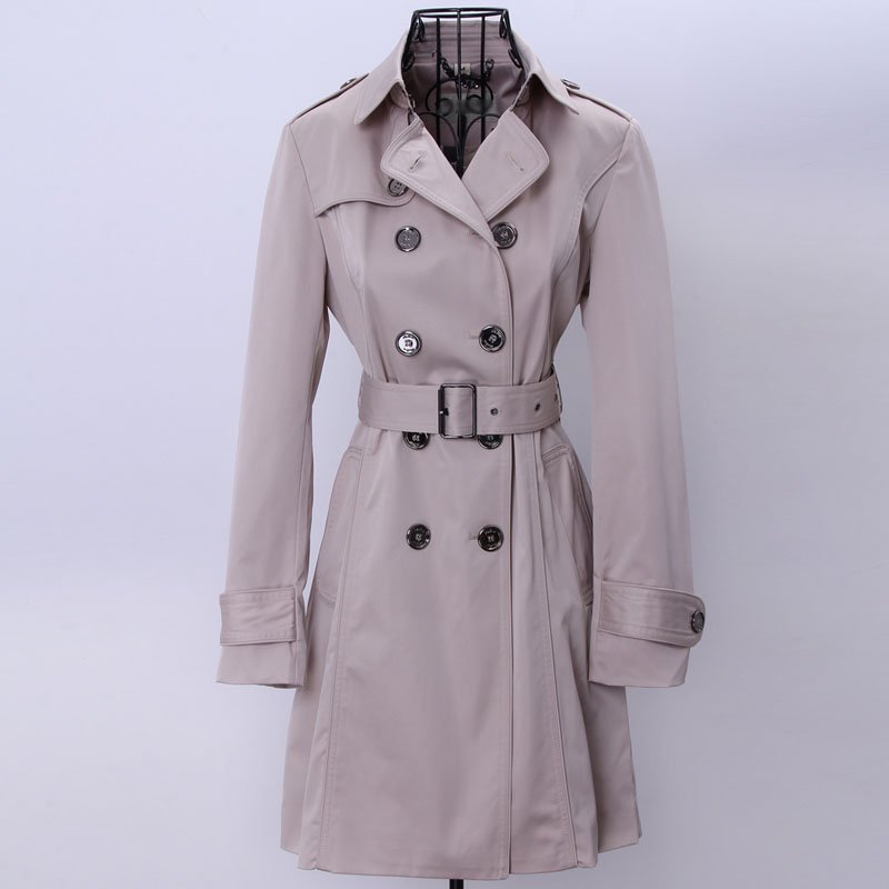 free shipping 2012 autumn winter fashion royal woman turn-down collar double breasted coat long coat  fashion  brand clothes