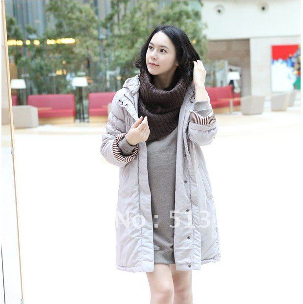 Free shipping 2012 autumn winter outfit pregnant women pure cotton fashion coat cotton-padded clothes
