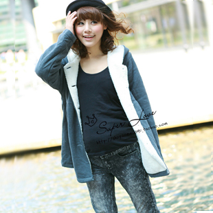 Free shipping 2012 casual maternity wadded jacket thermal all-match cotton-padded jacket thick outerwear 13577