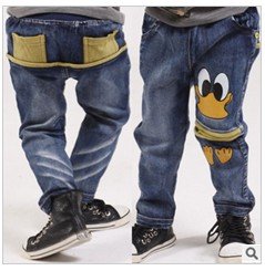 free shipping,  2012 Children washed jeans wholesale , manufacturers of children's jeans wholesale , children's jeans