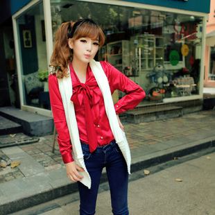 Free  shipping 2012 cutout crochet sweater waistcoat sweater lace laciness