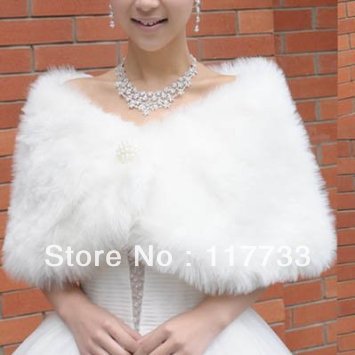 Free Shipping 2012 Fashion Hot Sale Real Images Wool Warm Elegant Charming Bridal Wraps Wedding Accessories