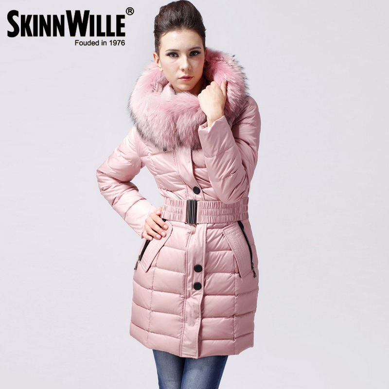 Free shipping, 2012 fashion plus size down coat female medium-long big raccoon fur down coat female 7603