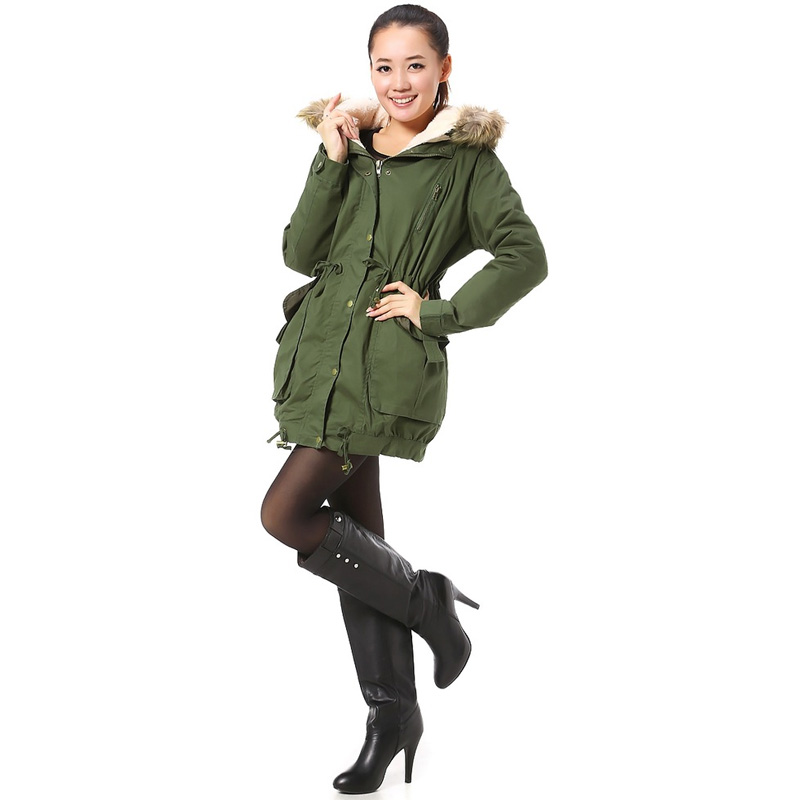 FREE SHIPPING! 2012 fashion za a gentlewomen thickening berber fleece overcoat body shaping trench outerwear female -HB