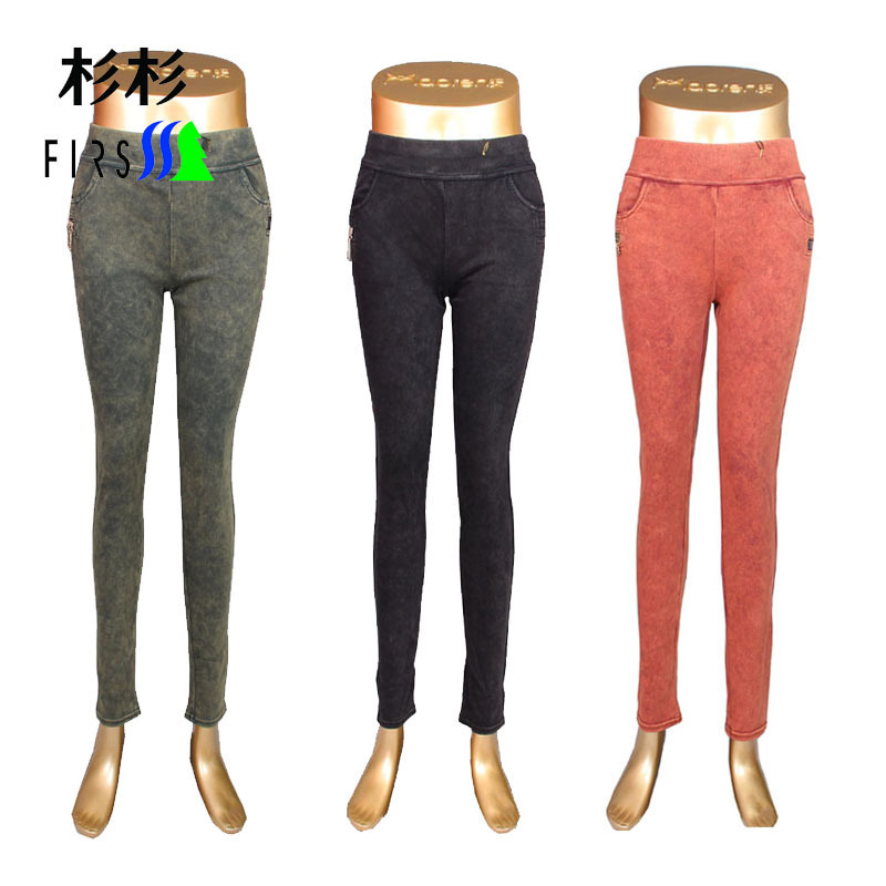 Free Shipping 2012 FIRS women's pants legs 603 legging warm pants denim pencil pants