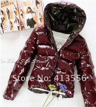 free shipping 2012 genuine ladies winter short lady down jacket 1012