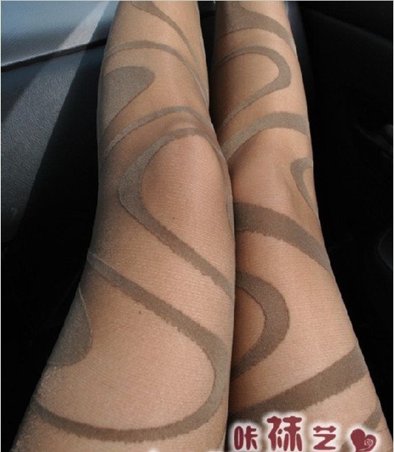 Free Shipping 2012  Hot Design Vintage Ladies Sexy Stockings Tights Leggings Pantyhose