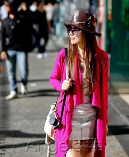 Free shipping,2012 hot sale women's solid color  all-match  tops,women's coats,Retail/wholesale