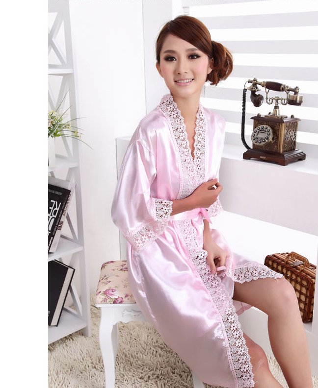 Free shipping 2012 hot-selling spring lace women's spaghetti strap noble sleepwear nightgown lounge lingerie