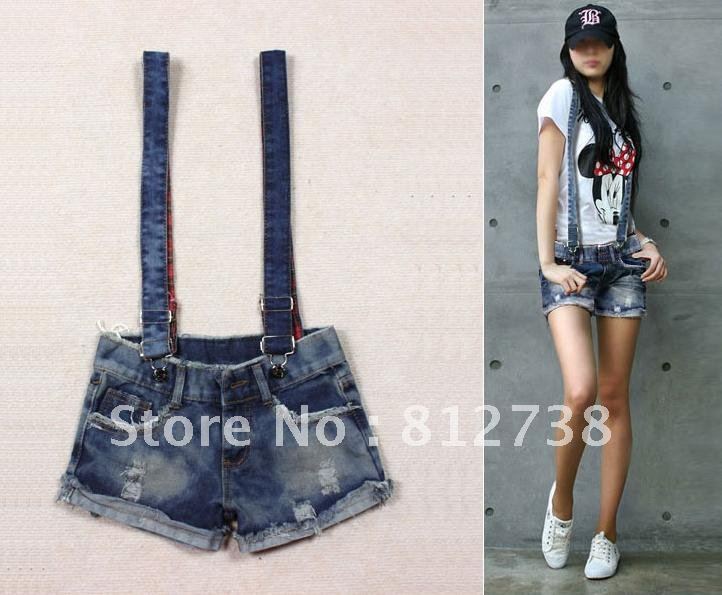 Free shipping 2012 Hotsale Summer Women Short Jeans, Pants Jumpsuit Women, Female Bib,Women Overalls Jeans