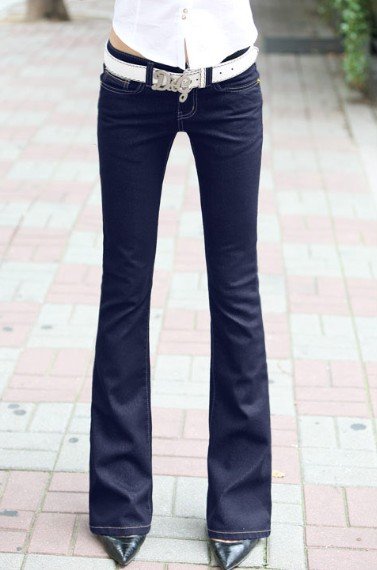 Free Shipping 2012 Korean new spring autumn fashion all-match blue slim Women's casual denim  jeans trouser  pants wholesale