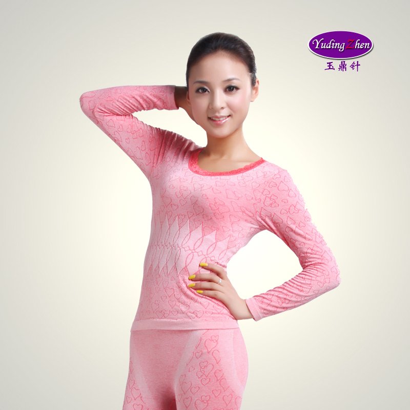 Free shipping!2012 Model Thin section Women Shape Underwear  Seamless  thermal underwear set ,underwear BF686