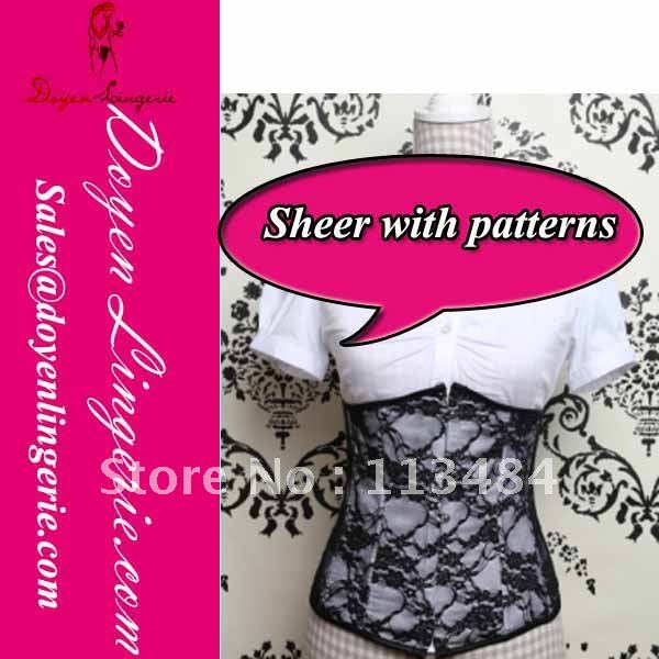 Free Shipping!2012 New Arrival Cheap Strapless Underbust Corsets And Bustiers DH7328 Wholesale And Retail