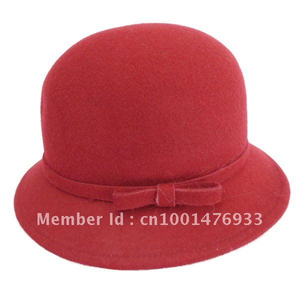 Free Shipping 2012 New Arrival Hot Sale Wholesale Charm Vintga 100% Pure Wool Bow High Quality European Style J-0285#