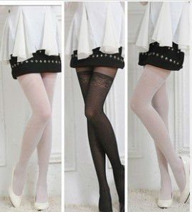 Free Shipping, 2012 New Arrival Spring Summer Sexy Stripe Wave Lace Stocking, Tight Panty Hose, PH010