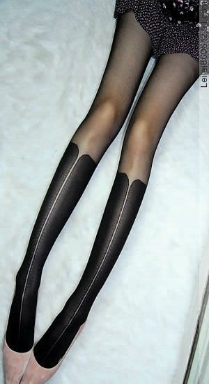 Free Shipping, 2012 New Arrival Vintage Lolita Patchwork Fishnet Stockings, Tight Panty Hose, Hosiery PH075
