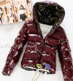 Free shipping,2012 new arrival women down coat,down jacket,winter warm coats,hooded women's black,red jackets,