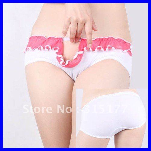 Free shipping 2012 New Arrivel Sexy White Charming Fashion Thongs Women sexy underwear Wholesale 30pcs/lot Lace Panty 7620-1