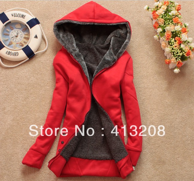 Free shipping 2012 new fashion thicked warm winter Parkas plus size sweat shirts Hoodies jackets,women dust coat,outwear coat