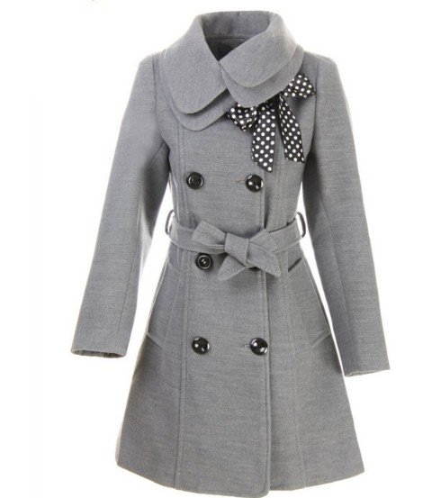 Free shipping 2012 new fashion Women wool coat Slim fit trench coat winter lady clothes outerwear double breasted long overcoat