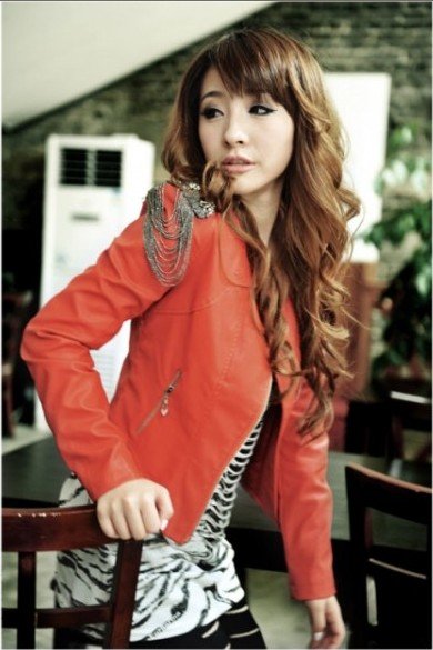 Free shipping 2012 New HOT Restore ancient ways Locomotive Fur clothing Leather Coat Jackets RG1208097