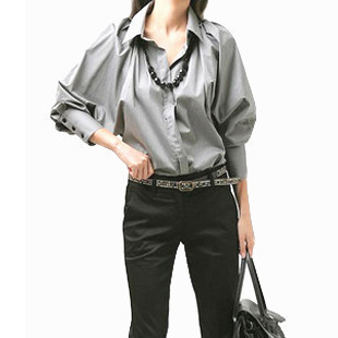 Free shipping , 2012 New OL Ladies ' Formal Half Sleeves Blouses , Women 's Elegant Shirts , Wholesale , A441