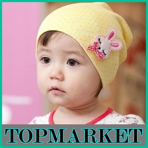 Free shipping,2012 New Product 5pcs/lot Beanie baby Hat Cap Crochet Handmade Photography Prop Kid/Winter rabbit cotton baby cap