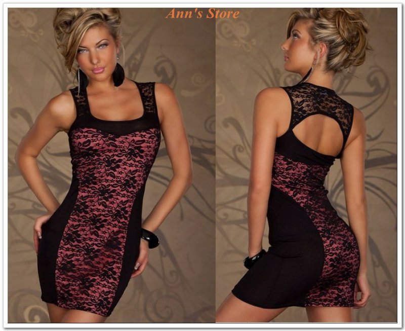 FREE SHIPPING! 2012 New Sexy ladies' dresses,Sexy clubbing dresses,Unused,One Size,Ann2495-2,Red