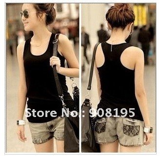 Free Shipping 2012 New Style Fashion Elastic Women Camisole /Render Camisole