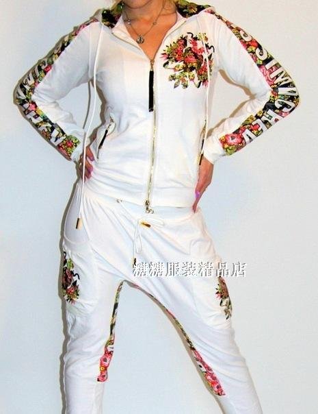 free shipping 2012 new style women's printed flowers russian fashion  designer suite  whloesale&retail