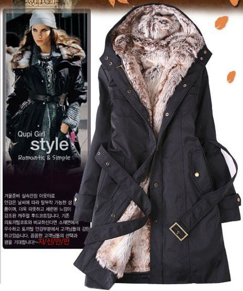 Free shipping - 2012 new super warm feather bravery coat coat, detachable bladder dust coat cotton-padded clothes